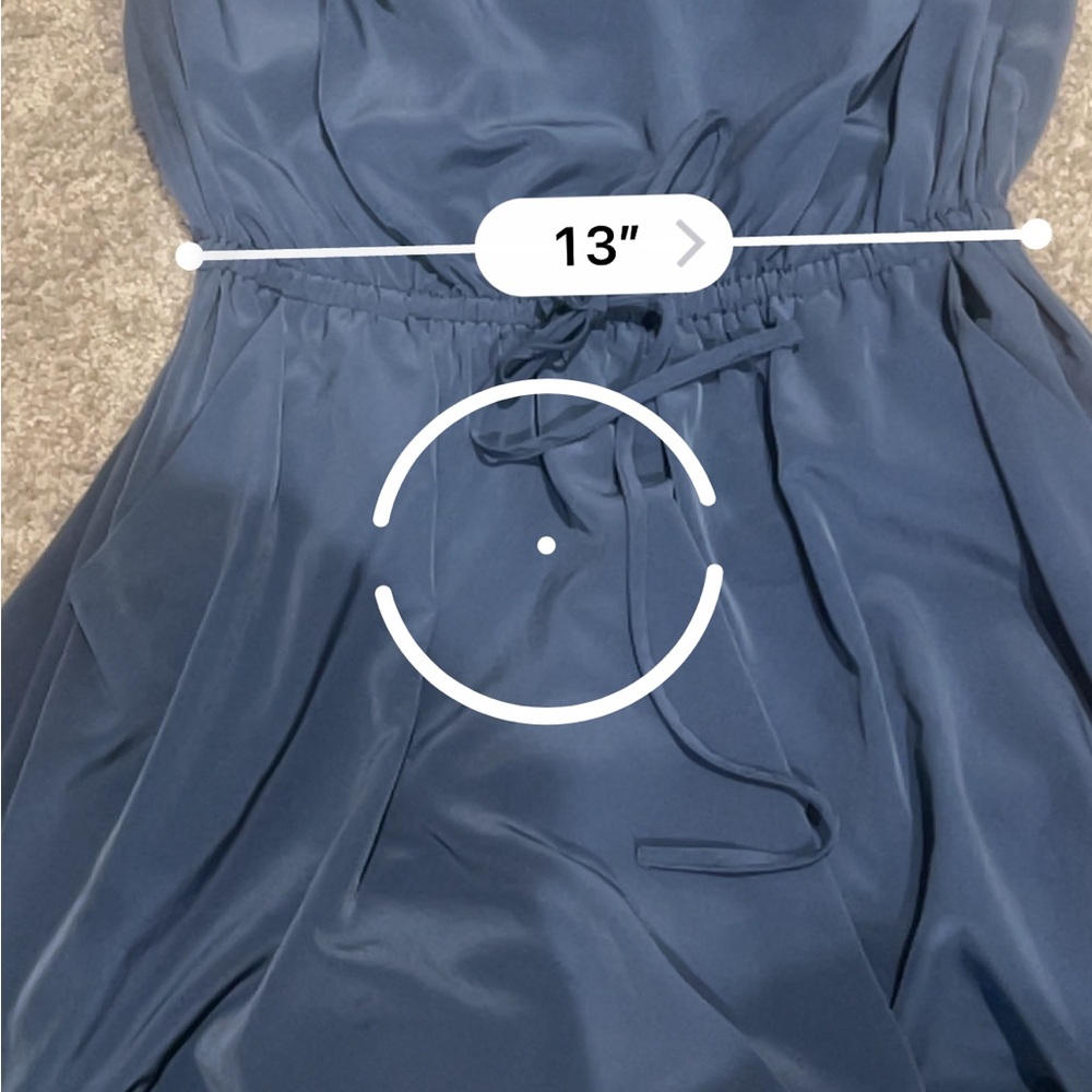 ZOA Blue Strapless 100% Polyester Dress Size: Medium - Picture 10 of 15